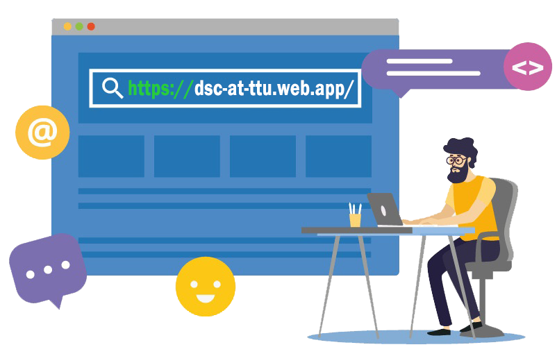 Developer building a progressive web app
